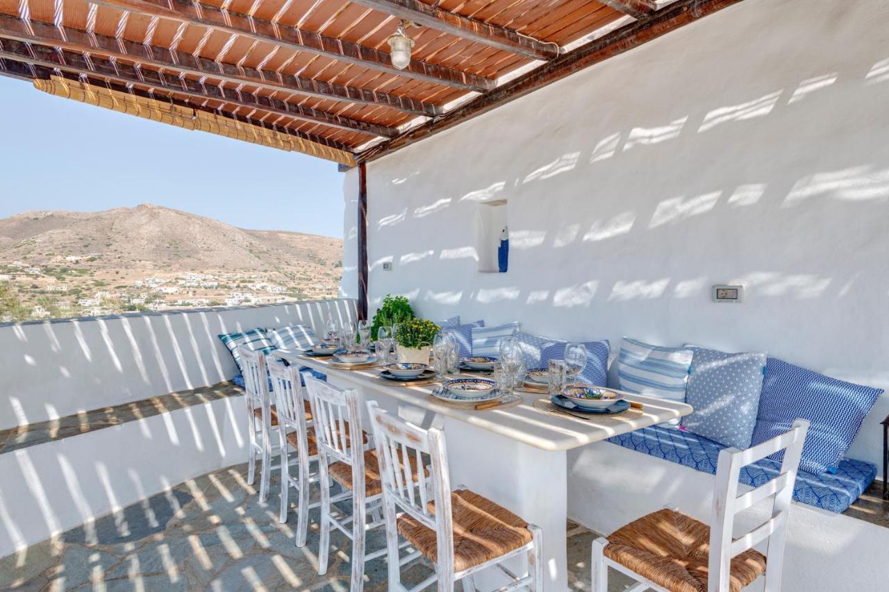 Cycladic Aura - Traditional Holiday Cottage 피니카스 외부 사진