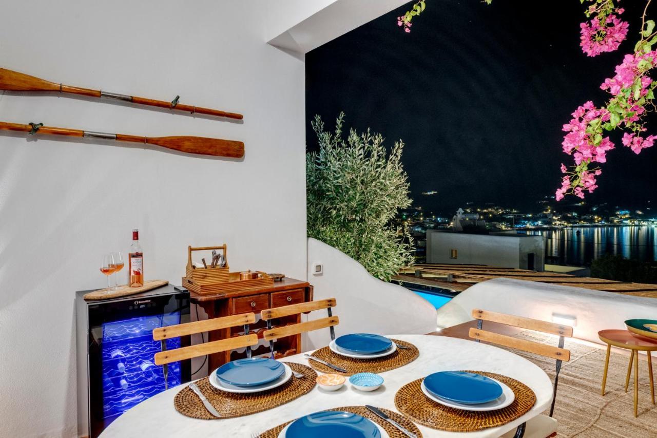 Cycladic Aura - Traditional Holiday Cottage 피니카스 외부 사진